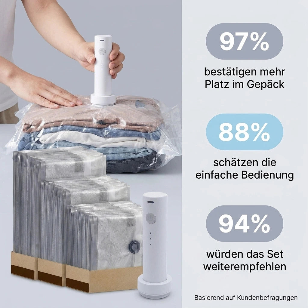 Vakuum-Aufbewahrungsset